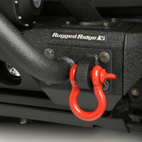 Thumbnail for Rugged Ridge Red 9500lb 3/4in D-Ring