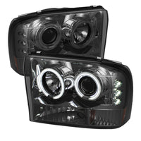 Thumbnail for Spyder Ford F250 Super Duty 99-04 Projector Version 2 LED Halo LED Chrm PRO-YD-FF25099-1P-G2-C