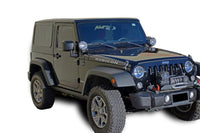 Thumbnail for DV8 Offroad 07-18 Jeep Wrangler JK 2 Piece Square Back Hard Top (2 Door)