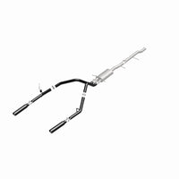 Thumbnail for MagnaFlow SYS Cat-Back 3.5in Black Dual Split Rear Tips 10-13 Chevy Silverado / GMC Sierra 5.3L