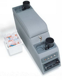 Thumbnail for Rampage 1976-1983 Jeep CJ5 Locking Center Console - Grey