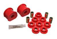 Thumbnail for Energy Suspension Ford Truck 3/4in Dia 2in Tall inAin Style Rear Sway Bar Bushing Set - Red