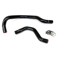Thumbnail for HPS Black Reinforced Silicone Radiator Hose Kit Coolant for Honda 88-91 Civic w/ B16