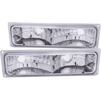 Thumbnail for ANZO 1988-1998 Chevrolet C1500 Euro Parking Lights Chrome