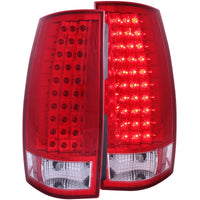 Thumbnail for ANZO 2007-2014 Chevrolet Suburban LED Taillights Red/Clear G4