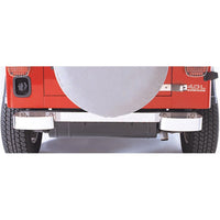 Thumbnail for Rugged Ridge 76-95 Jeep CJ / Jeep Wrangler Stainless Steel Rear Bumperettes