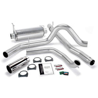 Thumbnail for Banks Power 01-03 Ford 7.3L w/Cat Conv Git-Kit - SS Single Exhaust w/ Chrome Tip