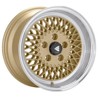 Thumbnail for Enkei92 Classic Line 15x8 25mm Offset 4x100 Bolt Pattern Gold Wheel