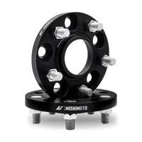 Thumbnail for Mishimoto Wheel Spacers - 5x114.3 - 60.1 - 50 - M12 - Black