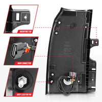 Thumbnail for ANZO 2015-2017 GMC Yukon/Yukon XL LED Taillights Black