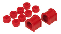 Thumbnail for Prothane 87-96 Jeep YJ Front Sway Bar Bushings - 1 1/8in - Red