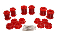 Thumbnail for Energy Suspension 04-09 Cadillac XLR/XLR-V / 97-12 Corvette Red Rear End C/A Bushing Set