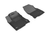 Thumbnail for 3D MAXpider 2015-2020 Lexus NX/NX Hybrid Kagu 1st Row Floormat - Black