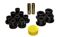 Thumbnail for Energy Suspension 6/74-80 MG MGB Black Rear Leaf Spring Bushing Set