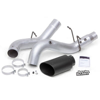 Thumbnail for Banks Power 17-19 Chevy Duramax L5P 2500/3500 Monster Exhaust System w/ Black Tip