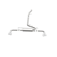 Thumbnail for MagnaFlow 15-17 GMC Terrain V6 3.6L 409SS Cat-Back Exhaust Quad Split Rear with 3in Polished Tips