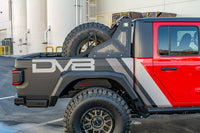 Thumbnail for DV8 Offroad 2019+ Jeep Gladiator Universal Stand Up In-Bed Tire Carrier