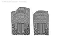 Thumbnail for WeatherTech 88-99 GMC Sierra Extended Cab Front Rubber Mats - Grey