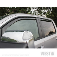 Thumbnail for Westin 19-22 Ram 1500 Crew Cab(Excl. 19-22 Ram 1500 Classic) In Channel Wind Deflector 4pc - Smoke