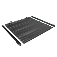 Thumbnail for Lund 07-14 Toyota Tundra (8ft. Bed) Genesis Roll Up Tonneau Cover - Black