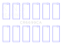 Thumbnail for King Dodge Cummins B-Series L6 (Size Standard) Connecting Rod Bearing Set