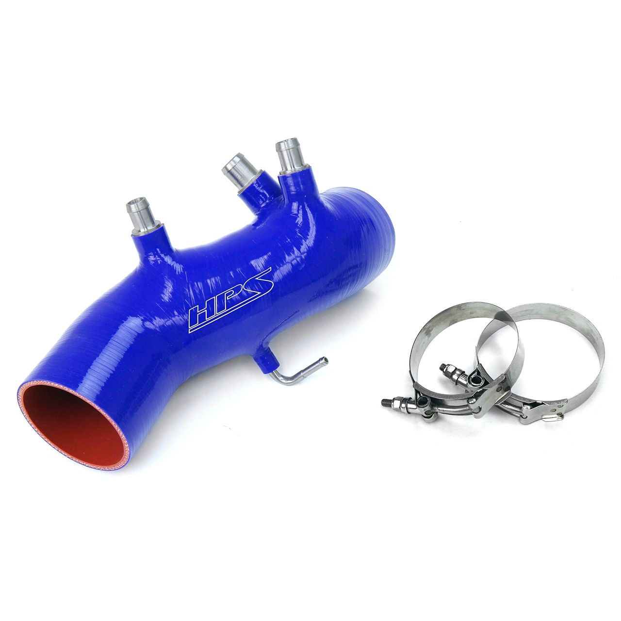 HPS Blue Reinforced Silicone Post MAF Air Intake Hose Kit for Toyota 86-92 Supra 7MGTE Turbo