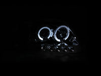 Thumbnail for ANZO 1997.5-2003 Ford F-150 Projector Headlights w/ Halo and LED Chrome 1pc