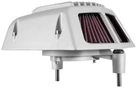 Thumbnail for K&N Street Metal Intake System - Shaker Touring 2017 Silver Intake System-Harley Davidson