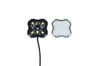 Thumbnail for Diode Dynamics Stage Series Single Color LED Rock Light - White Diffused M8 (2-pack)