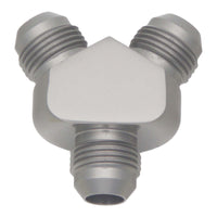 Thumbnail for DeatschWerks 8AN Male Flare + 8AN Male Flare To 8AN Male Flare Y-Block Fitting