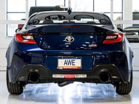 Thumbnail for AWE Subaru BRZ / Toyota GR86 / Toyota 86 Track Edition Cat-Back Exhaust- Diamond Black Tips