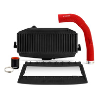 Thumbnail for Mishimoto 22+ WRX TMIC Kit Black Core Red Pipes
