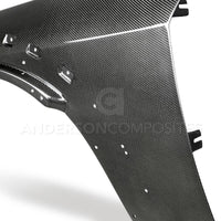 Thumbnail for Anderson Composites 2018 Dodge Demon Carbon Fiber Front Fenders (Pair)