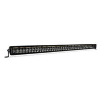 Thumbnail for Go Rhino Xplor Blackout Combo Series Dbl Row LED Light Bar w/Amber (Side/Track Mount) 40in. - Blk