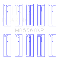 Thumbnail for King Acura D16A1 / 97-01 Honda H22A4 / 98+ F23A (Size STD) Performance Main Bearing Set