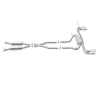 Thumbnail for MagnaFlow Cat Back, SS, 2.5in, Quad Split Polish 4in tip 14-15 Jeep Grand Cherokee 3.6L/5.7L V6/V8