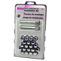 Thumbnail for McGard SplineDrive Tuner 5 Lug Install Kit w/Locks & Tool (Cone) M12x1.5 / 13/16 Hex - Chrome (CS)