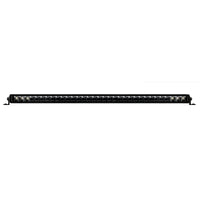 Thumbnail for Go Rhino Xplor Blackout Series Sgl Row LED Light Bar (Side/Track Mount) 39.5in. - Blk