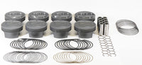 Thumbnail for Mahle MS Piston Set SBF 347ci 4.030in Bore 3.4in Stroke 5.4in Rod .927 Pin 7cc 11.8 CR Set of 8