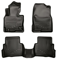 Thumbnail for Husky Liners 2013 Mazda CX-5 WeatherBeater Combo Black Floor Liners