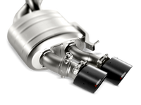 Thumbnail for Akrapovic 13-17 Audi S6 Avant/Limousine (C7) Evolution Line Cat Back (Titanium) w/ Carbon Tips