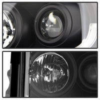 Thumbnail for Spyder Ford Expedition 07-13 Projector Headlights Light Tube DRL Blk PRO-YD-FE07-LTDRL-BK