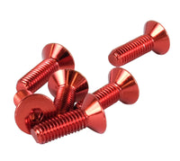 Thumbnail for NRG Steering Wheel Screw Upgrade Kit (Conical) - Red