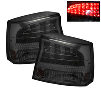 Thumbnail for Spyder Dodge Charger 06-08 LED Tail Lights Smoke ALT-YD-DCH05-LED-SM