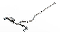 Thumbnail for Borla 22-23 Hyundai Kona N 2.0L 4 CYL. Turbo AT/MT ATAK Catback Exhaust Bright Chrome