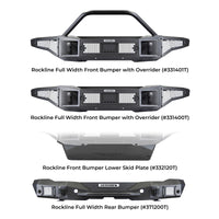 Thumbnail for Go Rhino 21-24 Ford Bronco (Excl. Sport) Rockline Front Bumper Lower Skid Plate
