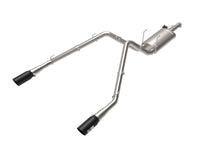 Thumbnail for aFe 09-18 Ram 1500 V8 5.7L Hemi Gemini XV 3in 304 SS Cat-Back Exhaust w/ Black Tips