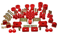 Thumbnail for Energy Suspension 73-80 Chevy/GMC 4WD (w/ Stock Front Springs) Red Hyper-flex Master Bushing Set