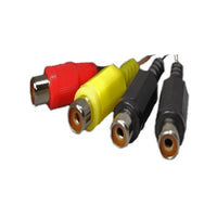 Thumbnail for Tazer 15-16 Dodge Challenger/Charger/Durango/14-16 Jeep Grand Cherokee AV Input Cable Kit