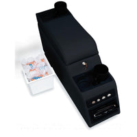 Thumbnail for Rampage 1976-1983 Jeep CJ5 Locking Center Console - Black Denim